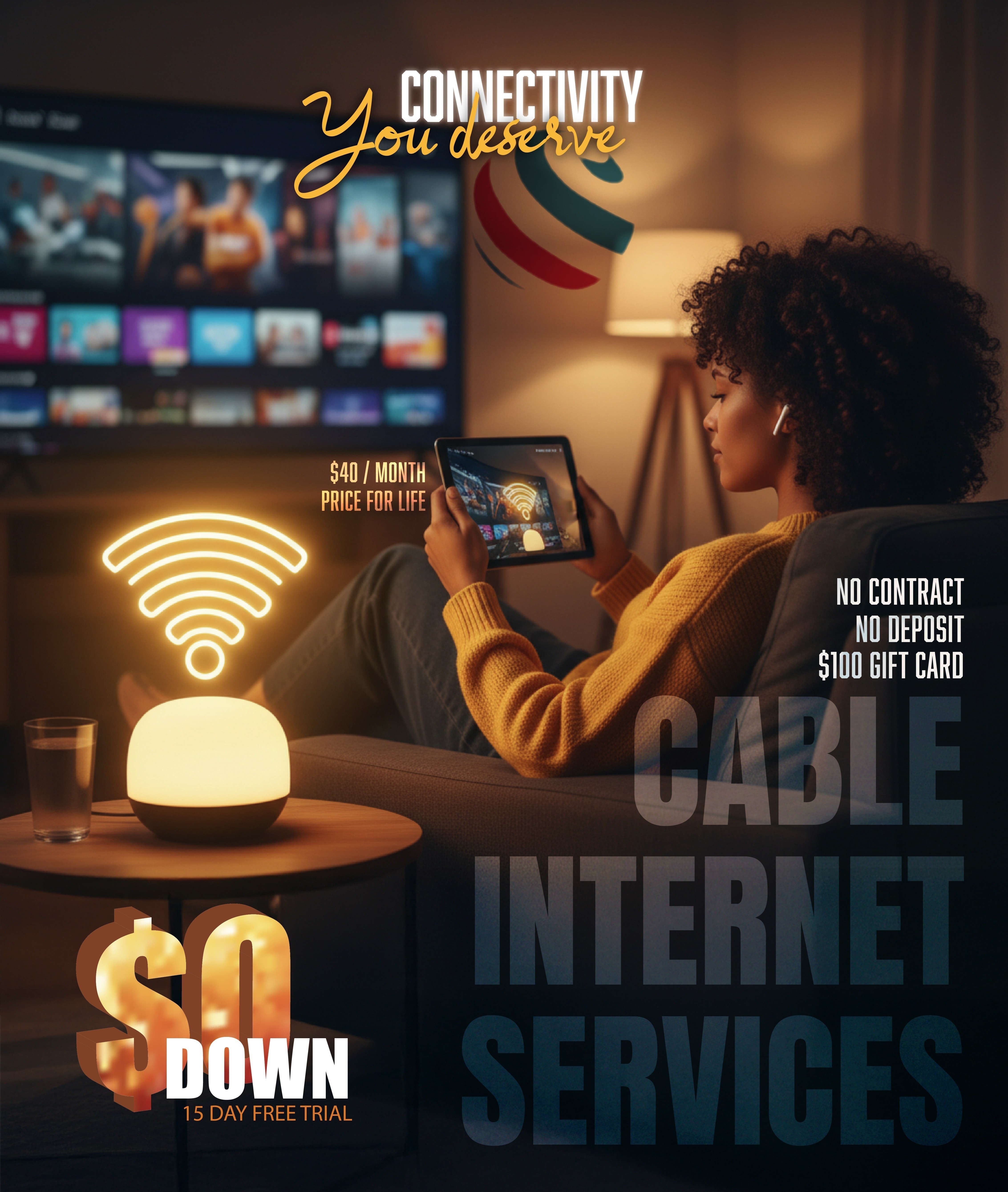 Connected. Clearly.